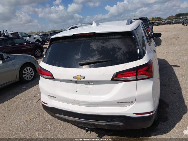 Продаж на аукціоні авто 2022 Chevrolet Equinox Fwd Premier, vin: 3GNAXNEV8NS182121, номер лоту: 46101894