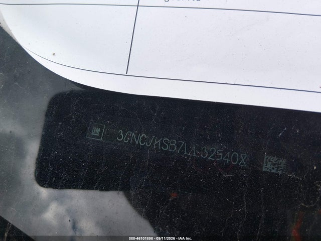 2020 Chevrolet Trax Fwd Ls მანქანა იყიდება აუქციონზე, vin: 3GNCJKSB7LL325408, აუქციონის ნომერი: 46101898