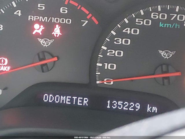 1998 Chevrolet Corvette მანქანა იყიდება აუქციონზე, vin: 1G1YY32G9W5107298, აუქციონის ნომერი: 46101964
