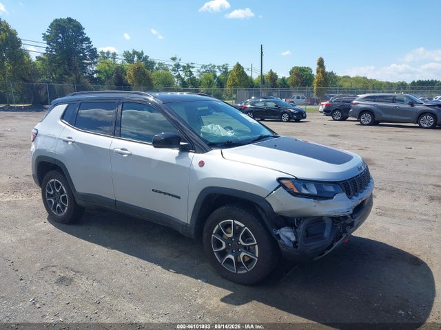 Auction sale of the 2025 Jeep Compass Trailhawk 4x4, vin: 3C4NJDDN5ST507322, lot number: 46101983