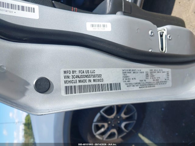 46101983 :رقم المزاد ، 3C4NJDDN5ST507322 vin ، 2025 Jeep Compass Trailhawk 4x4 مزاد بيع