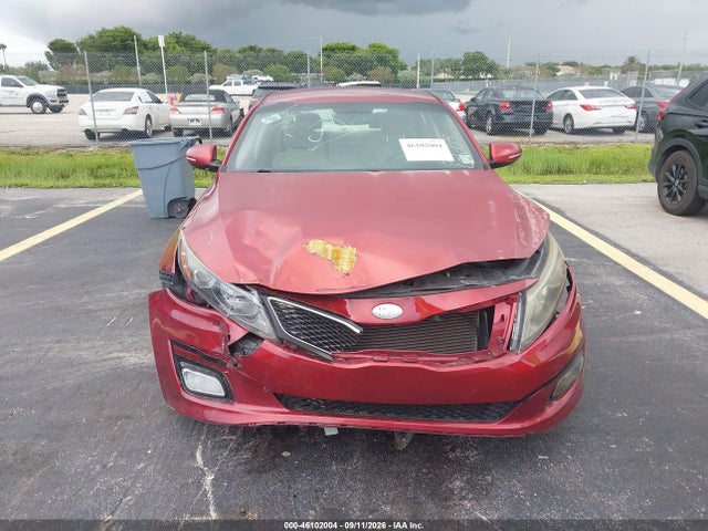 46102004 :رقم المزاد ، 5XXGM4A74EG266665 vin ، 2014 Kia Optima Lx مزاد بيع