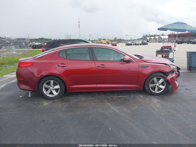46102004 :رقم المزاد ، 5XXGM4A74EG266665 vin ، 2014 Kia Optima Lx مزاد بيع