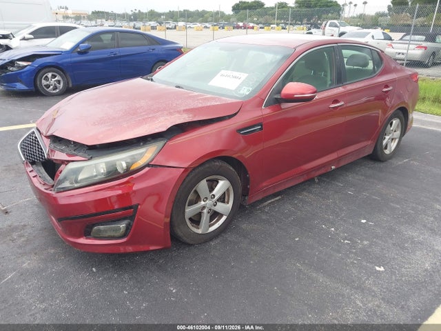 46102004 :رقم المزاد ، 5XXGM4A74EG266665 vin ، 2014 Kia Optima Lx مزاد بيع