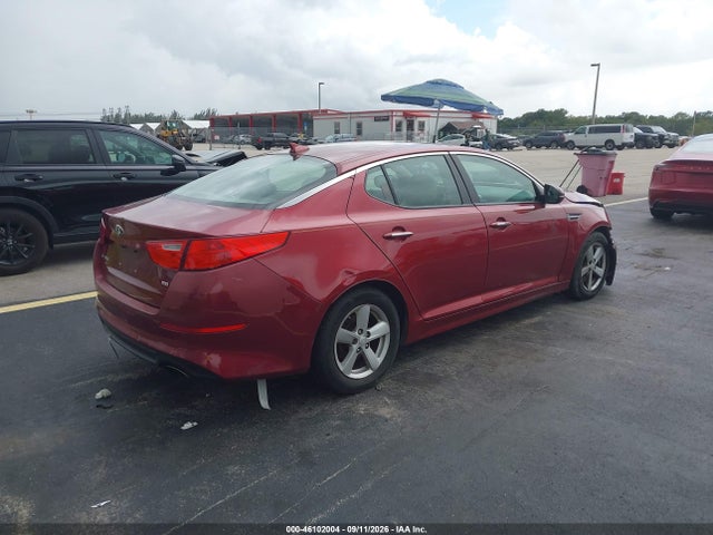 46102004 :رقم المزاد ، 5XXGM4A74EG266665 vin ، 2014 Kia Optima Lx مزاد بيع