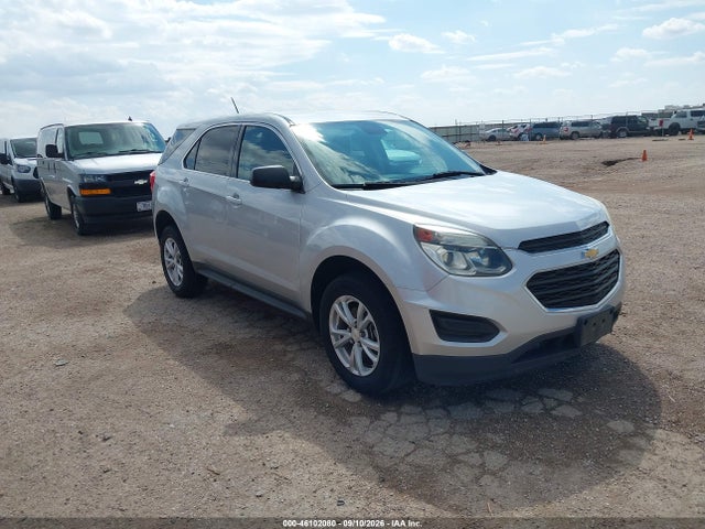2017 Chevrolet Equinox Ls მანქანა იყიდება აუქციონზე, vin: 2GNFLEEKXH6322695, აუქციონის ნომერი: 46102080