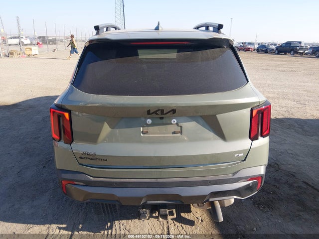 46102102 :رقم المزاد ، 5XYRKDJF7SG338312 vin ، 2025 Kia Sorento X-line Sx مزاد بيع