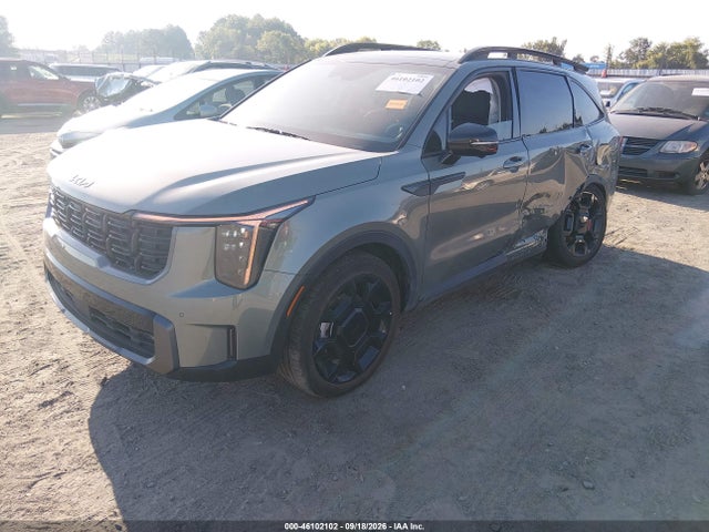 46102102 :رقم المزاد ، 5XYRKDJF7SG338312 vin ، 2025 Kia Sorento X-line Sx مزاد بيع