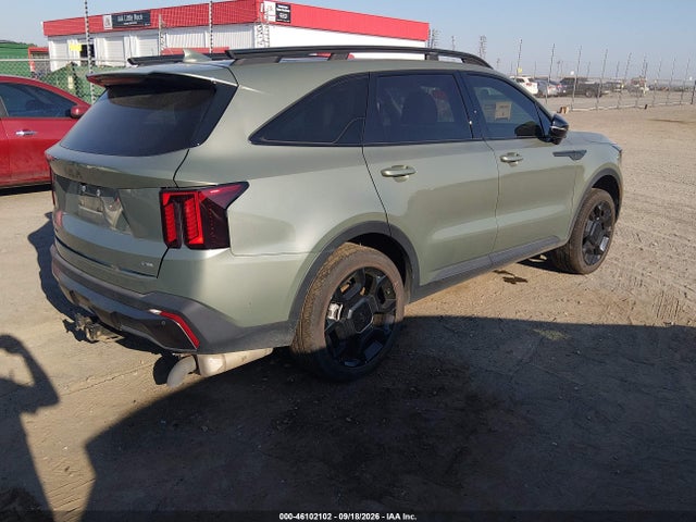 46102102 :رقم المزاد ، 5XYRKDJF7SG338312 vin ، 2025 Kia Sorento X-line Sx مزاد بيع