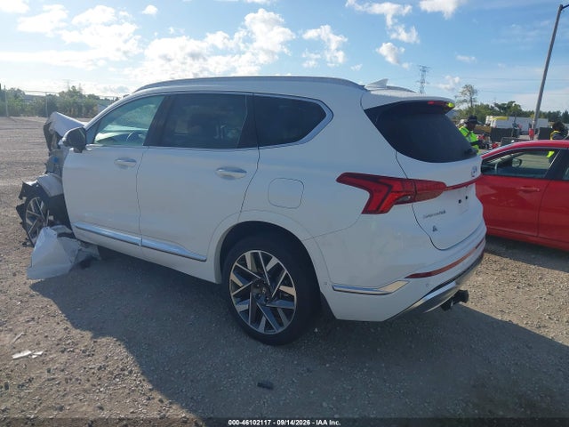 2023 Hyundai Santa Fe Calligraphy მანქანა იყიდება აუქციონზე, vin: 5NMS5DAL9PH619152, აუქციონის ნომერი: 46102117