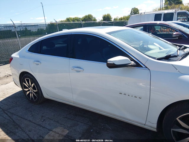 2016 Chevrolet Malibu 1lt მანქანა იყიდება აუქციონზე, vin: 1G1ZE5ST2GF337332, აუქციონის ნომერი: 46102131
