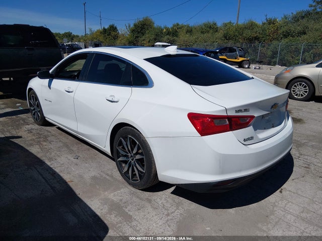 2016 Chevrolet Malibu 1lt მანქანა იყიდება აუქციონზე, vin: 1G1ZE5ST2GF337332, აუქციონის ნომერი: 46102131