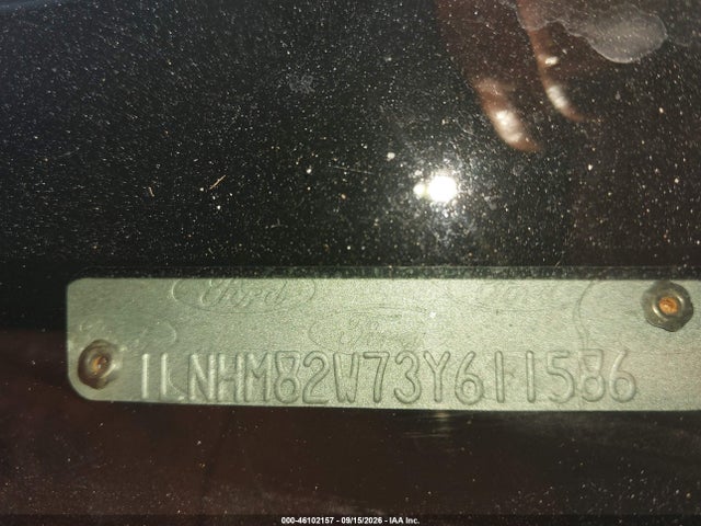 Aukcja sprzedaży 2003 Lincoln Town Car Signature, vin: 1LNHM82W73Y611586, numer aukcji: 46102157