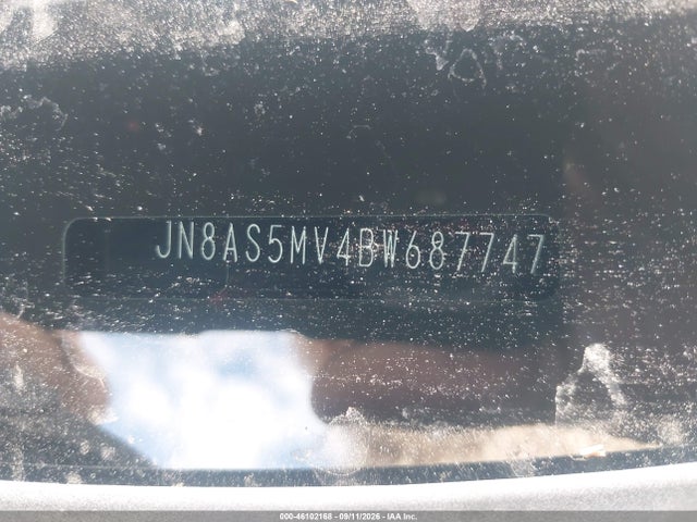 Продажа на аукционе авто 2011 Nissan Rogue S, vin: JN8AS5MV4BW687747, номер лота: 46102168