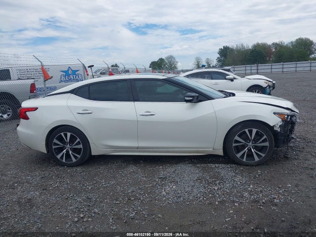 Продажа на аукционе авто 2018 Nissan Maxima 3.5 Sl, vin: 1N4AA6AP2JC408294, номер лота: 46102190