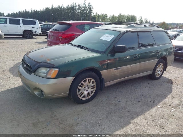 Auction sale of the 2002 Subaru Outback H6-3.0 L.l. Bean Edition, vin: 4S3BH806727646814, lot number: 46102200