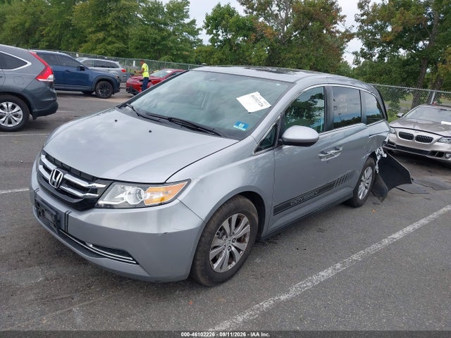 Продажа на аукционе авто 2016 Honda Odyssey Ex-l, vin: 5FNRL5H64GB117631, номер лота: 46102226