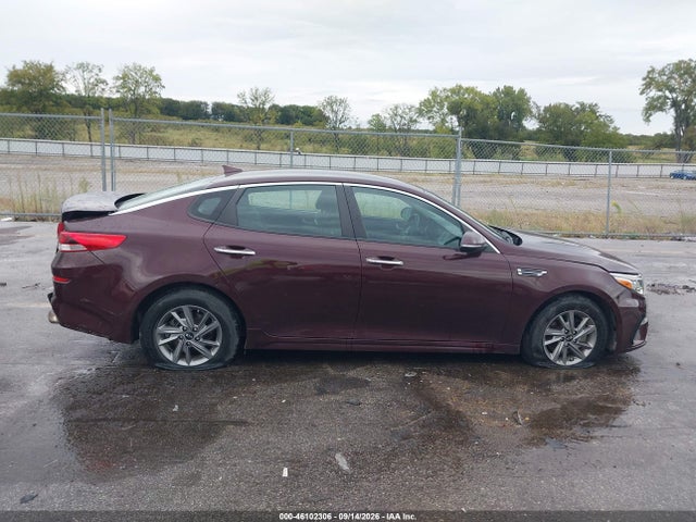2019 Kia Optima Lx მანქანა იყიდება აუქციონზე, vin: 5XXGT4L39KG340090, აუქციონის ნომერი: 46102306