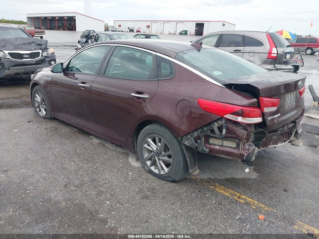 2019 Kia Optima Lx მანქანა იყიდება აუქციონზე, vin: 5XXGT4L39KG340090, აუქციონის ნომერი: 46102306