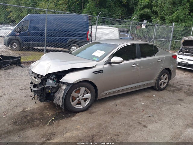 2014 Kia Optima Lx მანქანა იყიდება აუქციონზე, vin: KNAGM4A73E5469211, აუქციონის ნომერი: 46102324