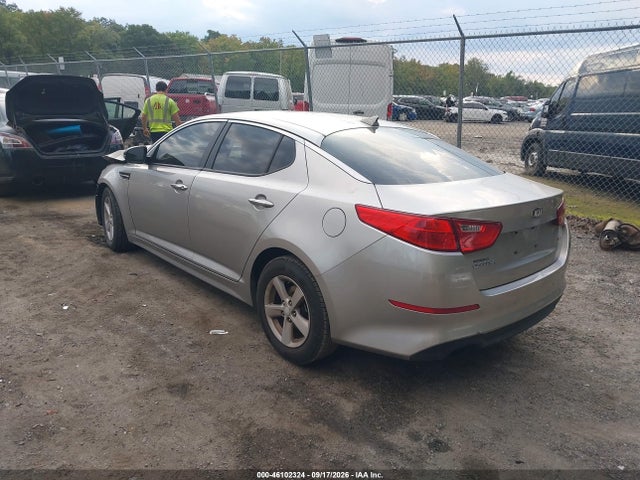 2014 Kia Optima Lx მანქანა იყიდება აუქციონზე, vin: KNAGM4A73E5469211, აუქციონის ნომერი: 46102324