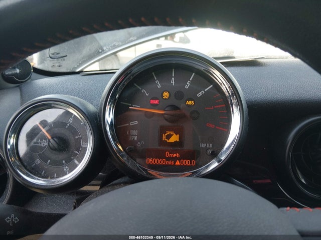 46102349 :رقم المزاد ، WMWZP9C53BTZ80563 vin ، 2011 Mini John Cooper Works مزاد بيع