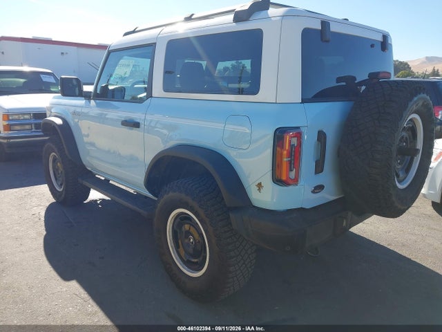 46102394 :رقم المزاد ، 1FMDE4EP1RLA50476 vin ، 2024 Ford Bronco Heritage Limited Edition مزاد بيع