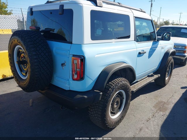 46102394 :رقم المزاد ، 1FMDE4EP1RLA50476 vin ، 2024 Ford Bronco Heritage Limited Edition مزاد بيع