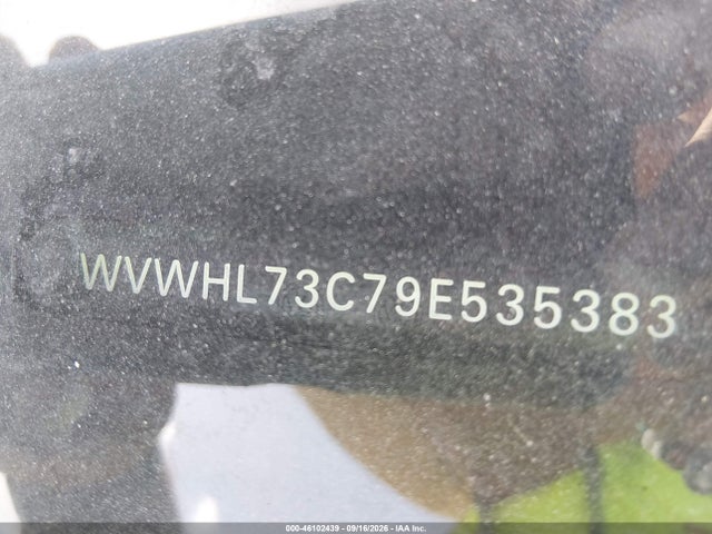 Aukcja sprzedaży 2009 Volkswagen Cc Luxury, vin: WVWHL73C79E535383, numer aukcji: 46102439