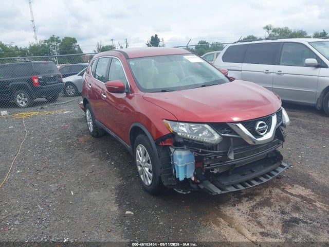 2015 Nissan Rogue S მანქანა იყიდება აუქციონზე, vin: 5N1AT2MVXFC872640, აუქციონის ნომერი: 46102454