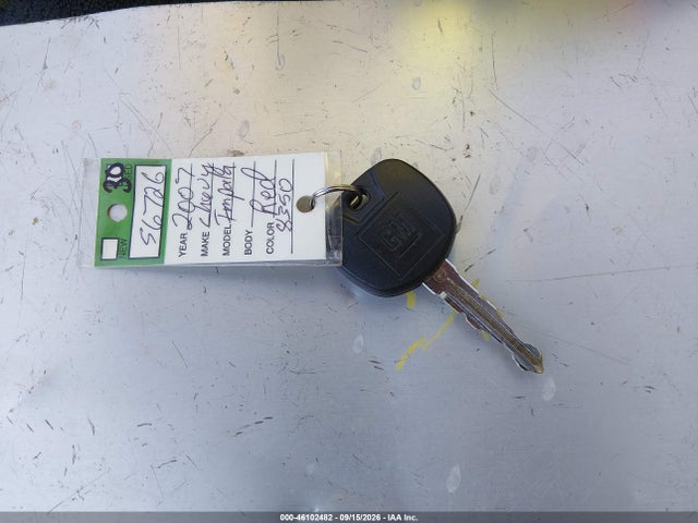 46102482 :رقم المزاد ، 2G1WU58R779358350 vin ، 2007 Chevrolet Impala Ltz مزاد بيع