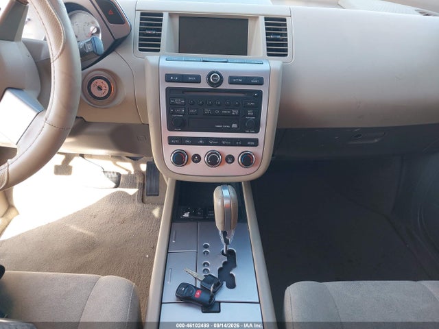 2007 Nissan Murano S მანქანა იყიდება აუქციონზე, vin: JN8AZ08W17W613324, აუქციონის ნომერი: 46102489