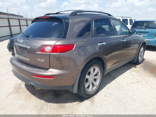 Aukcja sprzedaży 2005 Infiniti Fx35, vin: JNRAS08W35X212736, numer aukcji: 46102528