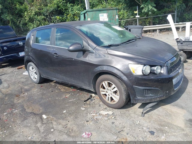 2015 Chevrolet Sonic Lt Auto მანქანა იყიდება აუქციონზე, vin: 1G1JC6SH9F4164827, აუქციონის ნომერი: 46102565