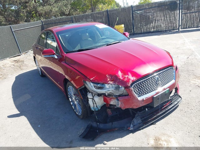 Продажа на аукционе авто 2017 Lincoln Mkz Hybrid Reserve, vin: 3LN6L5MU9HR603354, номер лота: 46102586