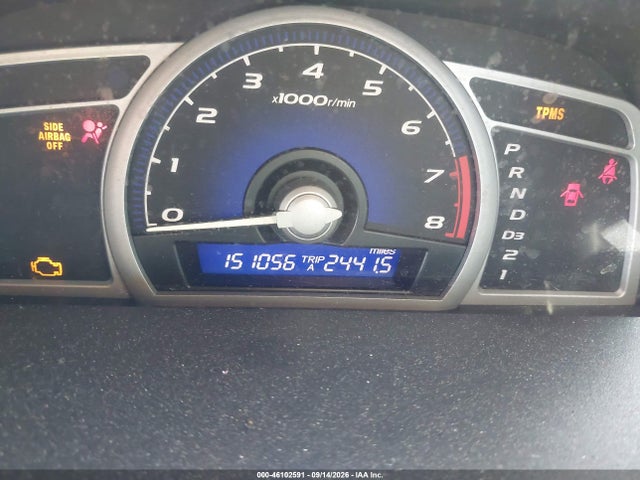 46102591 :رقم المزاد ، 2HGFG12638H516066 vin ، 2008 Honda Civic Lx مزاد بيع