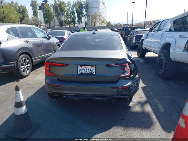 2022 Volvo S60 Recharge Plug-in Hybrid T8 Black Edition R-design Extended Range მანქანა იყიდება აუქციონზე, vin: 7JRH60FD4NG192485, აუქციონის ნომერი: 46102597