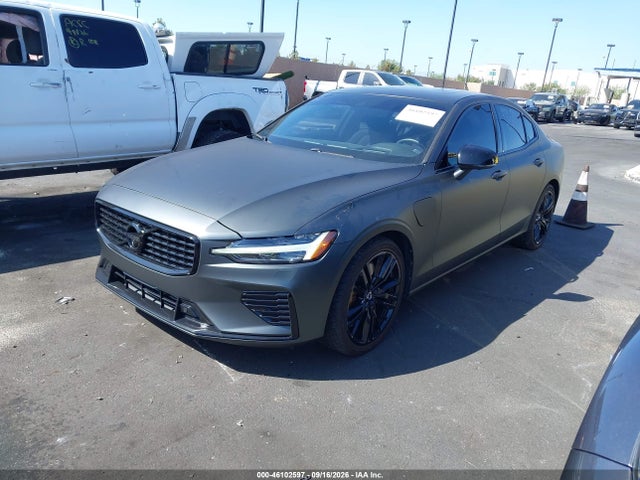 2022 Volvo S60 Recharge Plug-in Hybrid T8 Black Edition R-design Extended Range მანქანა იყიდება აუქციონზე, vin: 7JRH60FD4NG192485, აუქციონის ნომერი: 46102597