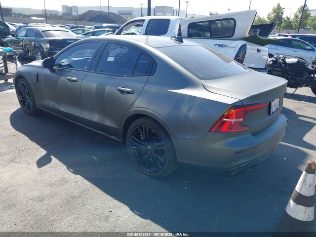 2022 Volvo S60 Recharge Plug-in Hybrid T8 Black Edition R-design Extended Range მანქანა იყიდება აუქციონზე, vin: 7JRH60FD4NG192485, აუქციონის ნომერი: 46102597