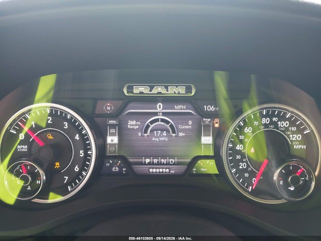 46102605 :رقم المزاد ، 1C6SRFFT7LN391570 vin ، 2020 Ram 1500 Big Horn  4x4 5'7 Box مزاد بيع