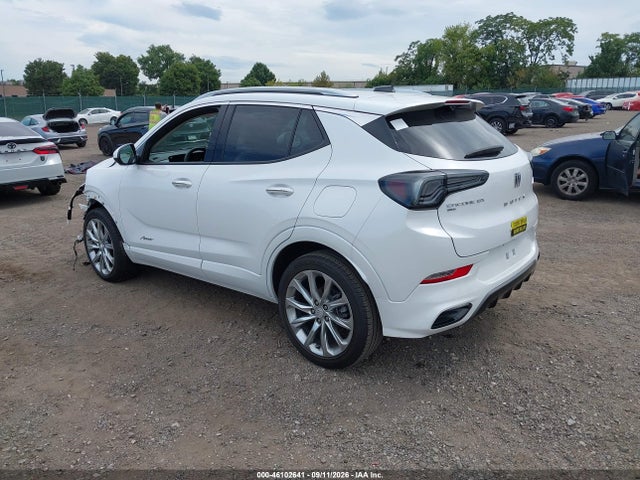 2024 Buick Encore Gx Avenir Awd მანქანა იყიდება აუქციონზე, vin: KL4AMGSL5RB017395, აუქციონის ნომერი: 46102641
