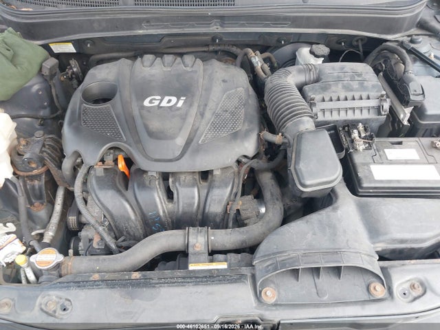 2011 Hyundai Sonata Gls მანქანა იყიდება აუქციონზე, vin: 5NPEB4ACXBH287336, აუქციონის ნომერი: 46102651