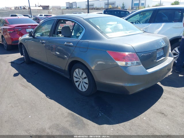 Aukcja sprzedaży 2009 Honda Accord 2.4 Lx, vin: 1HGCP26339A187264, numer aukcji: 46102783