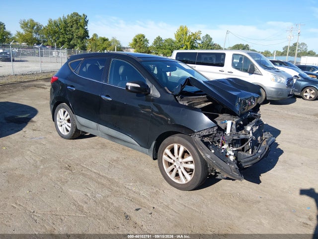 2011 Hyundai Tucson Limited მანქანა იყიდება აუქციონზე, vin: KM8JU3AC5BU150678, აუქციონის ნომერი: 46102791