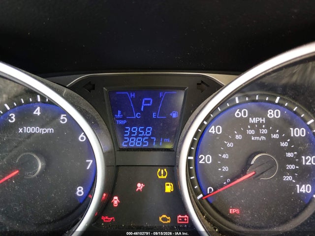 2011 Hyundai Tucson Limited მანქანა იყიდება აუქციონზე, vin: KM8JU3AC5BU150678, აუქციონის ნომერი: 46102791