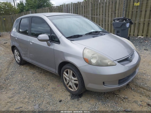 46102830 :رقم المزاد ، JHMGD384X7S045407 vin ، 2007 Honda Fit مزاد بيع