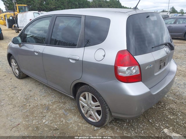 46102830 :رقم المزاد ، JHMGD384X7S045407 vin ، 2007 Honda Fit مزاد بيع