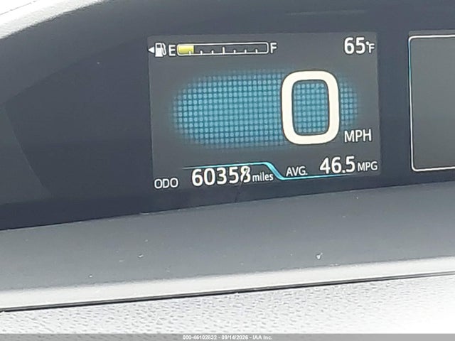 2016 Toyota Prius Two მანქანა იყიდება აუქციონზე, vin: JTDKBRFU2G3022141, აუქციონის ნომერი: 46102832