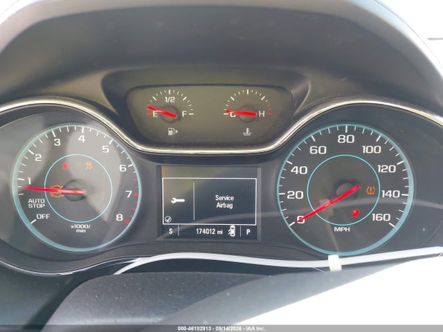 46102913 :رقم المزاد ، 1G1BE5SM3G7280661 vin ، 2016 Chevrolet Cruze Lt Auto مزاد بيع