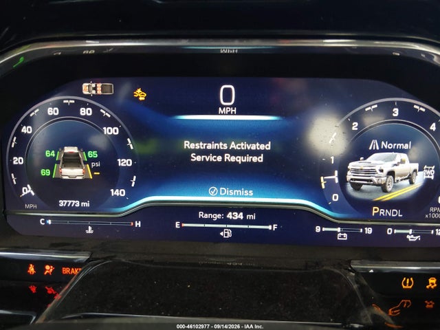 2025 Chevrolet Silverado 2500hd 4wd  Standard Bed Lt მანქანა იყიდება აუქციონზე, vin: 2GC1KNEY3S1210691, აუქციონის ნომერი: 46102977